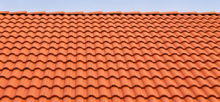 Concrete Clay Tile Roof Lake Balboa